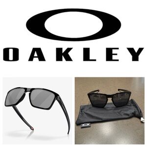 NEW OAKLEY Sliver XL Black Iridium Lenses, 
Polished Black Frame (without box)